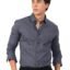 Pinkmint Mens Cotton Blend Regular Fit Long Sleeve Button Down White Shirt for Men Collared Casual Formal Soild Shirt