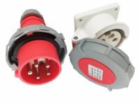 Power Industrial IP 67 Plugs, Wall and Mobile Socket (32-5 Penal Socket and Plug)