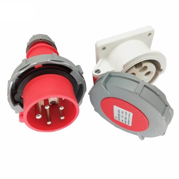 Power Industrial IP 67 Plugs, Wall and Mobile Socket (32-5 Penal Socket and Plug)