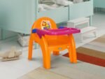 Prima Detachable Baby Desk Plastic Chair 130 | High Chair | Eating | Feeding Booster Seat with Detachable Tray