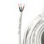 Pure Source India Flexible 0.25mm x 3 Core Round Copper Electrical Wire, Load Capacity- 2 Ampere / 450 Watt (White) (10 MTR)