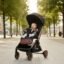 R for Rabbit Street Smart Auto Fold Stylish Newborn Baby Stroller| Aluminum Frame Pram with One Click Fold |Travel Friendly Trolley Stroller for 0-3 Years for Boy & Girl | (Gold Black)