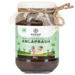ROSIER Amlaprash – Made with A2 Gir Cow Ghee & Sweetened with Desi Khand – 500 GM | Ayurvedic Immunity Booster | Natural Ingredients | Supports Digestion (500 GM)