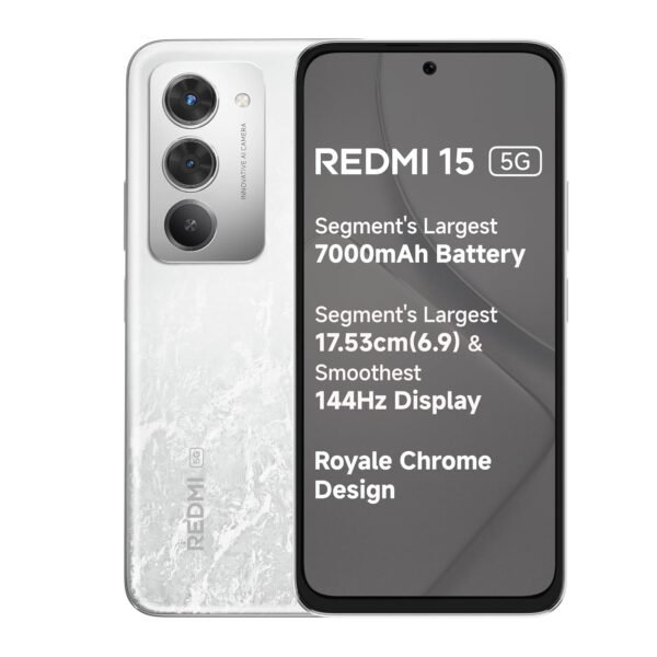 Redmi 15 5G Frosted White 8GB + 128GB