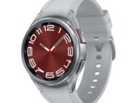 Samsung Galaxy Watch6 Classic (Smartchoice) (Silver, 43mm) | Rotating Bezel | LTE | Monitor BP and ECG | Track Sleep and Health | Upto 40hrs Charge with Fast Charging | Galaxy Ecosystem | IP68