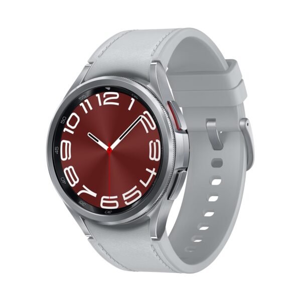 Samsung Galaxy Watch6 Classic (Smartchoice) (Silver, 43mm) | Rotating Bezel | LTE | Monitor BP and ECG | Track Sleep and Health | Upto 40hrs Charge with Fast Charging | Galaxy Ecosystem | IP68