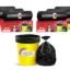 Shalimar Premium (Lavender Fragrance) Scented Garbage Bags | Medium 19 X 21 Inches | 180 Bags (30 Bags X 6 Rolls) | Dustbin Bag/Trash Bag | (Black) - Perforated Box for Easy Dispensing