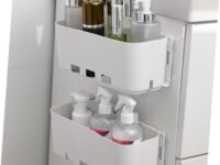 Shelf Wall Mount Sink Under The Sink Organizer Kitchen Pull Out Cabinet Organizer Bedside Glasses Drawers Hanging Storage Basket