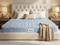 Sleepwell Dual Mattress | King Size 78x72x5 Inch | One Side Soft One Side Firm | Orthopedic Support | Resitec Foam with VPF | Knitted Fabric | Neem Fresche Anti-Microbial | 10 Yr Warranty