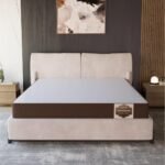 SleepyHug Aircell Ortho Dual Comfort Plus 4 Inch Mattress |Reversible Hard & Soft | 2 Side |7 Years Warranty | Back Pain Relief| Orthopedic | Double Bed Size Brown (Lxwxh -72X48X4 Inch)