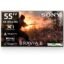 Sony BRAVIA 3 Series 139 cm (55 inches) 4K Ultra HD AI Smart LED Google TV K-55S30B (Black)