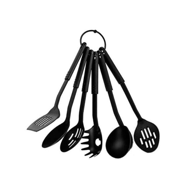 Spatula Set 6-Piece Kitchen Utensil Set, Heat-Resistant Baking Spoon & Spatulas, Turner Spatula, Non-Stick Spatulas Created for Cooking, Baking Serving and Mixing Set