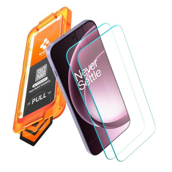 Spigen AlignMaster S Tempered Glass for OnePlus 15 | [2Pack] Screen Protector Guard