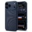 Spigen Liquid Air Back Cover Case Compatible with iPhone 17 Pro (TPU | Navy Blue)