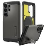 Spigen Tough Armor MagFit | Samsung Galaxy S26 Ultra Case [MagSafe] [Kickstand] Galaxy S26 Ultra Back Cover | TPU+PC - Gunmetal