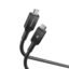 Spigen USB4 240W 40Gbps Thunderbolt USB-C to C Cable 1.2M - Black | 240W USB4 Cable with 40Gbps Data, 8K Display & E-Marker Chip Compatible with Galaxy S26/S25, iPhone 17/16, iPad & Laptops