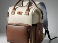 StarAndDaisy Diaper Bag for Mothers for Travel – 27L Lightweight Waterproof Leatherite Diaper Bag/Baby Bag for Mother Travel with 15 Multi-Purpose Pockets & Quick Access Diaper Pocket