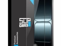 SupCares Tempered Glass for OnePlus Nord 5, OnePlus 15R and Ace 5 Ultra (6.83 Inch) With Installation Kit | 9H Edge to Edge Screen Protector | Black