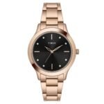 TIMEX Analog Watch for Women with Round Dial & Water Resistant Women's Wrist Watches