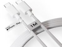 Type C to C 60W Fast Charging Cable for iPhone, MacBook, iPad by HOMEMO | Compatible with iPhone 17/Air/Pro/Pro Max, 16/Plus/Pro/Pro Max, 15, MacBook, iPad, AirPods. 6 Months Warranty.Universal USB C