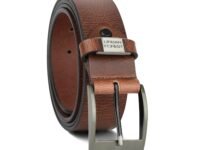 URBAN FOREST Oak Casual Leather Belt for Men