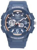 V2A Analog Digital 5ATM Waterproof Fashion Black Sports Watch for Women and Girls | Watch for Women | Ladies Watch | Wrist Watch for Women | Girls Watch