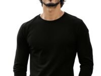 Veirdo® Pure Cotton Round Neck Regular Fit Solid Full Sleeve T-Shirt for Men & Boys (Available in Black, Cork, Green, Maroon, Navy, Swanwhite & White Color)