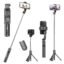 WeCool S1 Selfie Stick Tripod, 3-in-1 Multifunctional Design with Detachable Wireless Remote, Portable & Lightweight Phone Tripod for Vlogging, Photography, iPhone & Android Smartphones
