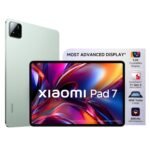 XIAOMI Pad 7 |Qualcomm Snapdragon 7+ Gen 3 |28.35cm(11.16") Display |12GB, 256GB |3.2K CrystalRes Display |HyperOS 2 |68 Billion+ Colours |Dolby Vision Atmos |Quad Speakers |Wi-Fi 6e |Sage Green