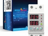 amiciSmart Automatic Over/Under Voltage and Over Load Protection 63A