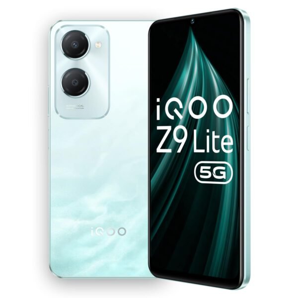 iQOO Z9 Lite 5G (Aqua Flow, 4GB RAM, 128GB Storage) | Dimensity 6300 5G | 50MP Sony AI Camera | Charger in the Box