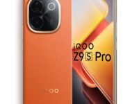 iQOO Z9s Pro 5G (Flamboyant Orange, 8GB RAM, 128GB Storage) | Snapdragon 7 Gen 3 Processor | 120 Hz Curved AMOLED Display with 4500 nits Local Peak Brightness | 5500 mAh Battery | AI Erase