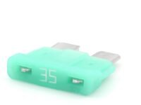 10 Pieces 35 AMP Blade Fuse with fuse holder 12V Plastic Ceramic Blade Fuse box