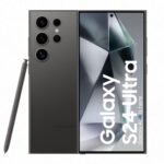 Samsung Galaxy S24 Ultra 5G AI Smartphone with Galaxy AI (Titanium Black, 12GB, 256GB Storage), Snapdragon 8 Gen 3, 200 MP Camera with ProVisual Engine and 5000mAh Battery