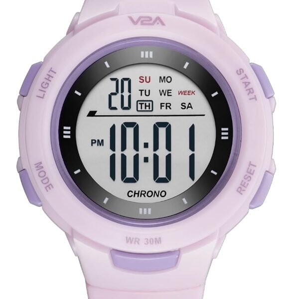 V2A Kids Watch - Waterproof Multi-Functional Digital Sports Watch for Ages 5-13, 30M Water Resistance, Gift for 5-10 Year Olds