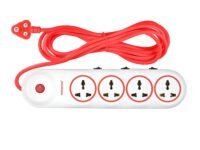 6 Amp Extension Board with 1.5mtr Cable Master Switch for TV/Laptop/Fridge and All Heavy Home Office Appliances with Surge Protectors