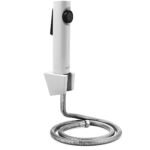ALTON SHR20855, ABS, Health Faucet with Hose Pipe & Wall Hook, White