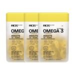 Ace Blend Outshine Omega 3 Fish Oil 4X Strength | 1650mg with 743 EPA & 528 DHA | 2 Softgels Daily for Men & Women | No Fishy Burps | Supports Heart, Brain, Joints & Eye Health | 180 Softgels