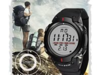 Acnos® Premium Brand - A Taymex Digital Watch Shockproof Multi-Functional Automatic Black Strap Waterproof Digital Sports Watch for Men's Kids Watch for Boys - for Men Pack of 1