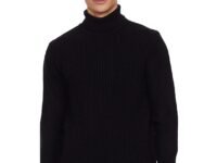 Amazon Brand - Symbol Men's Casual Acrylic High Neck Sweater (Available in Plus Sizes)