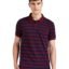Amazon Brand - Symbol Men's Cotton Rich Striped Polo Tshirts | Collar Tshirts | Half Sleeves - Regular Fit (Available in Plus Sizes)