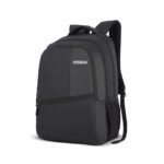 American Tourister Valex | 28L Backpack | 17" Laptop Bag | 2 Compartments | College & Office Backpack for Men and Women | Black | 1 Year Global Warranty
