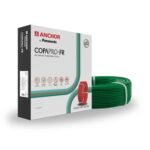 Anchor by Panasonic 1.5 mm COPAPro FR Electrical Wire, 90 Meter Fire Resistant Single Core PVC insulated Pure Copper Wire, Anti Rodent Anti Termite Flexible Wire for Connections (GREEN, 96139GN)