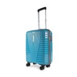 Aristocrat Airpro 8-Wheel Cabin Size Hard Case Trolley Bag, Teal Blue