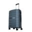 Aristocrat Liberty 8 Wheel Medium Size (Check-in) Hard Case Trolley Bag, Lightweight Polypropylene Luggage, 68 CM, Combination Lock, Travel-Friendly, Unisex, 3-Yr Global Warranty, Spanish Blue