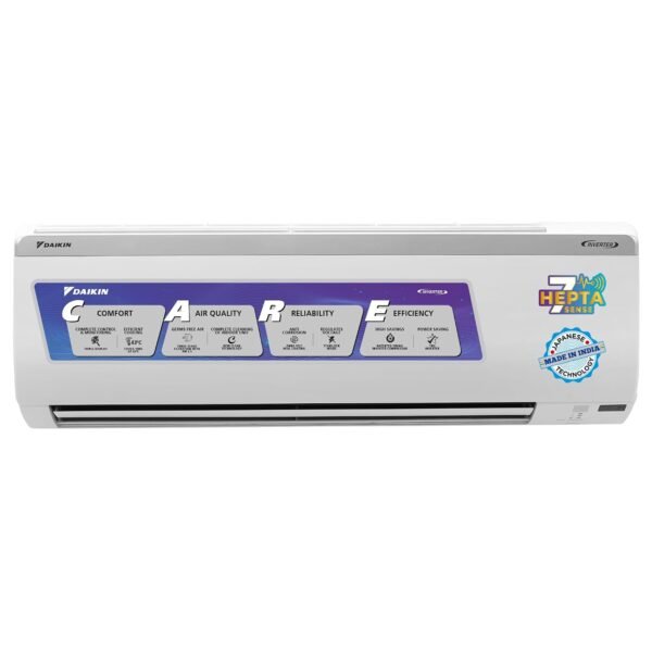 Daikin 1.5 Ton 3 Star Inverter Split AC (Copper, PM 2.5 Filter, Triple Display, Dew Clean Technology, Coanda Airflow, 2024 Model, MTKL50U, White)