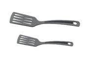 Dynore Premium Black Nylon Spatula Set of 2 – Heat Resistant Non-Stick Turner for Flipping, Mixing & Cooking