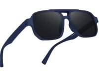 EFERMONE® Corrective Edition Sunglasses For Men Stylish with Polarized Lens in Retro Design for Men and Women | 100% UV Protection Outdoor Travelling Sports | Crisp And Clear Vision