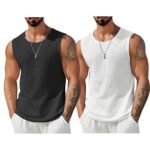 FN3 Waffle Vest for Men || Men's Tank Top Regular fit||Combo Pack of 2 Sports Vest