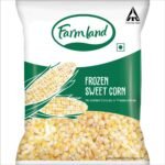 Farmland Frozen Sweet Corn, Ready to Cook Frozen Vegetable, 1kg